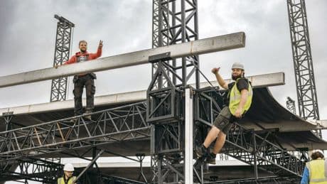 Avec celles et ceux qui fabriquent la fête de l’Huma : « Un grand moment de camaraderie »