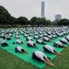 Indians stretch, breathe and balance to mark International Day of Yoga