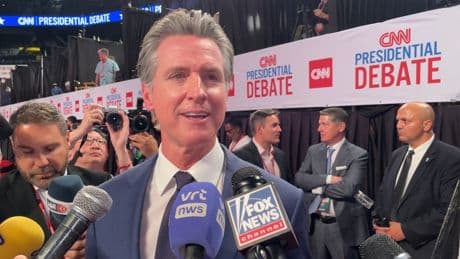 Gavin Newsom is making a strategic visit to a key primary state, raising eyebrows