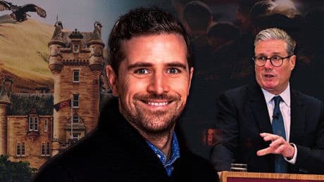 Why did Alexander from The Traitors attend Keir Starmer's defence speech?