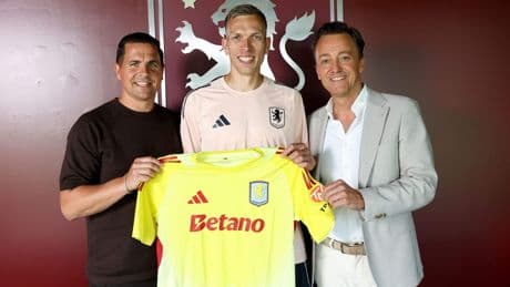 Engelse droom Marco Bizot in vervulling: Aston Villa presenteert doelman