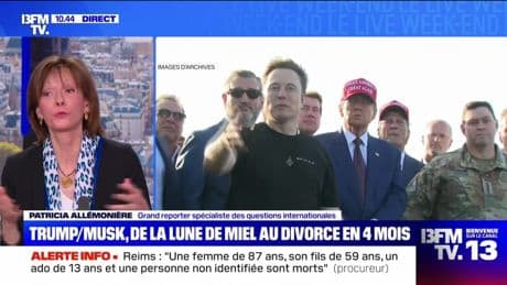 Trump/Musk, de la lune de miel au divorce en 4 mois - 07/06