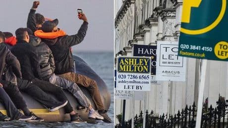 Migration madness as UK left with 6.5m-home shortage due to crossings