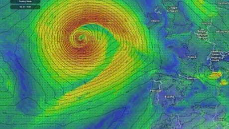 La Aemet avanza cómo se llamarán las borrascas de alto impacto de la temporada 2025-2026