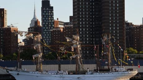 Cause of Mexican navy ship crashing into Brooklyn Bridge revealed as shock footage shows snapping masts & people fleeing