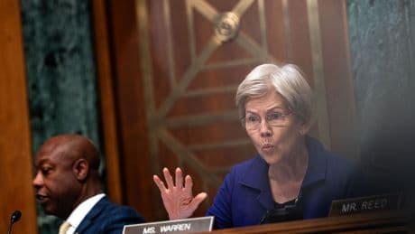 Exclusive: Longtime critic Sen. Warren defends Fed in White House attacks