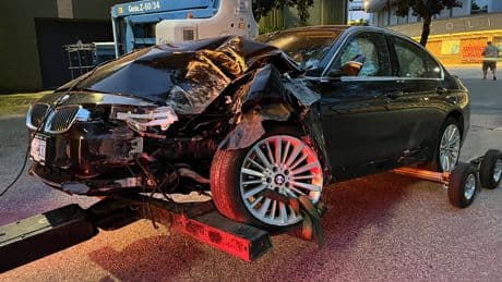 Car drives into Pacific Coliseum doors during Cirque du Soleil show