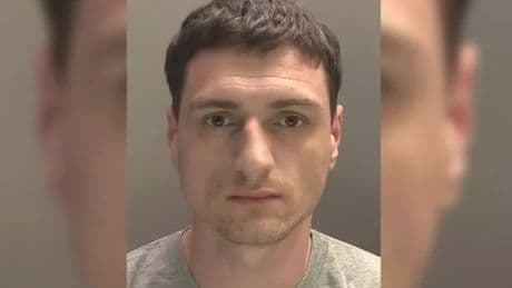 Vile thug beats girlfriend unconscious in horrifying doorbell footage