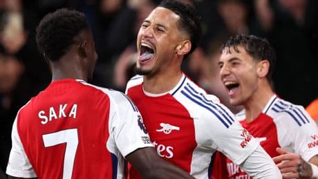 Arsenal open William Saliba contract talks amid Real Madrid transfer interest
