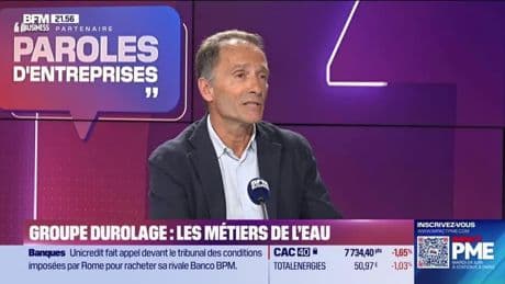 Grégoire Delage (Groupe Durolage) : Groupe Durolage, les métiers de l'eau - 24/05