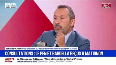 Sébastien Chenu (RN): "On veut gouverner et le plus tôt possible sera le mieux"