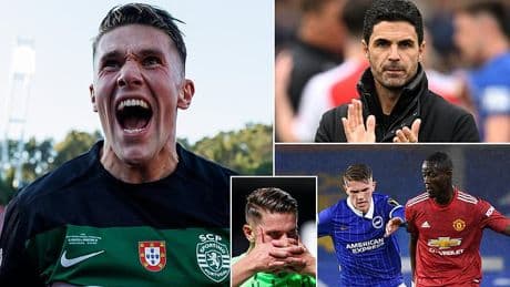 Viktor Gyokeres set the world alight at Sporting Lisbon after proving to be Brighton's biggest ever mistake... why Arsenal are throwing £70m at Europe's hottest striker