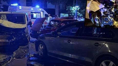 Burdur'da feci kaza! 3 araç birbirine girdi: 1 ölü, 4 yaralı