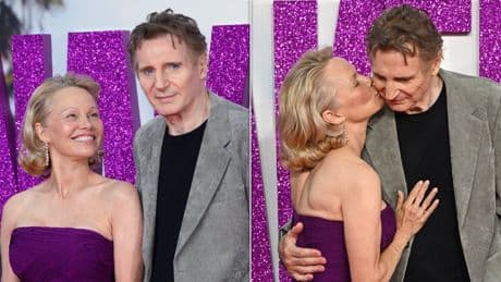 Pamela Anderson And Liam Neeson Fuel Dating Rumours With Flirty Public Displays
