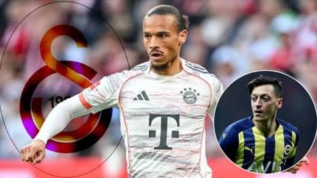 Süper Lig devlerinin transferi için yarıştığı Leroy Sane'ye Mesut Özil'den tavsiye: "Galatasaray'a git"