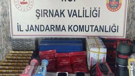 Şırnak’ta 8 milyon TL değerinde kaçak malzeme ele geçirildi