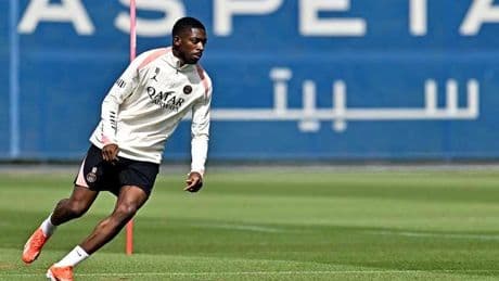 Ligue des champions : Ousmane Dembélé a repris l'entraînement collectif avec le PSG