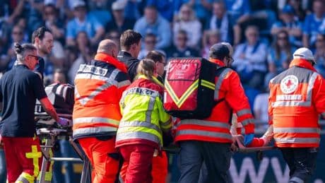 Schuss an den Kehlkopf – Union-Verteidiger minutenlang behandelt
