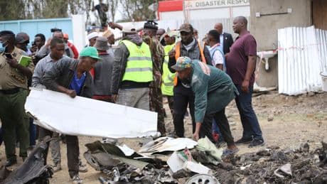 6 killed in air ambulance crash just outside Kenya's capital
