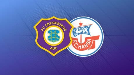 Keine Tore im Duell - Aue und Rostock trennen sich 0:0