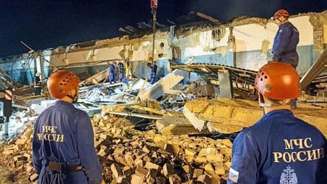 Ukraine-Krieg: Elf Tote bei Explosion in Fabrik in Russland