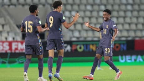 England U19s pull off miracle comeback against Germany from 5-1 down
