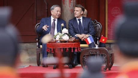 Vietnam president agrees with Macron to deepen cooperation with France