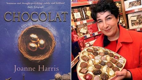 JOANNE HARRIS reveals she didn't earn much when her novel Chocolat became a film