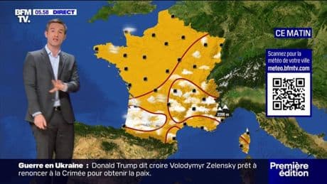 Plein soleil sur la moitié nord du pays ce lundi, quelques instabilités dans le sud