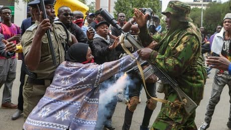 Kenyan police officer in charge of cell where blogger died arrested after protests
