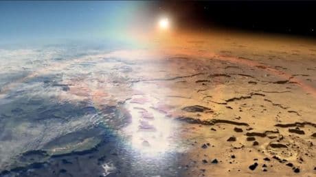 Nasa gibt „Arschbomben“ Schuld - SO hat der Mars sein Wasser verloren