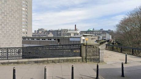 Teenage boy, 16, rushed to hospital after falling from Aberdeen city centre building