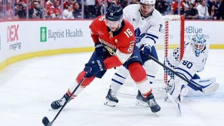 Fanatics Sportsbook promo for Stanley Cup playoffs: Panthers vs. Maple Leafs Game 5 predictions, odds