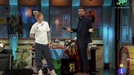 Ed Sheeran y Broncano debaten en &#039;La Revuelta&#039; sobre cuál es el mejor aceite de oliva