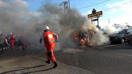 Soykırımcı İsrail, Lübnan'da bir aracı vurdu: 1 can kaybı