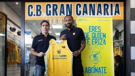 Braian Angola, el nuevo todoterreno del  CB Gran Canaria: "No vine hace dos temporadas porque sentí que el Hapoel Tel Aviv tenía más ambición por jugar la Euroliga"