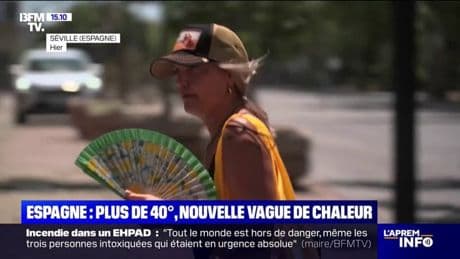 Plus de 40°: l'Espagne frappée par une nouvelle vague de chaleur