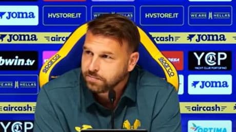 Zanetti carica il Verona: &ldquo;Lavoriamo insieme per andare oltre certi limiti&ldquo;. Su Montip&ograve; e Nelsson...