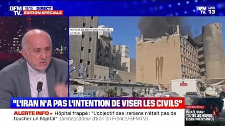 Mohammad Amin Nejad : "L'objectif des Iraniens n'était pas de toucher un hôpital" - 19/06