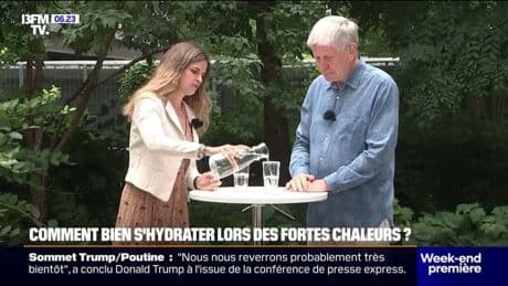 Comment bien s'hydrater lors des fortes chaleurs ?