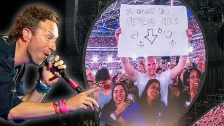 Nach dem Fremdgeh-Skandal - Coldplay-Sänger überrascht Kiss-Cam-Paar
