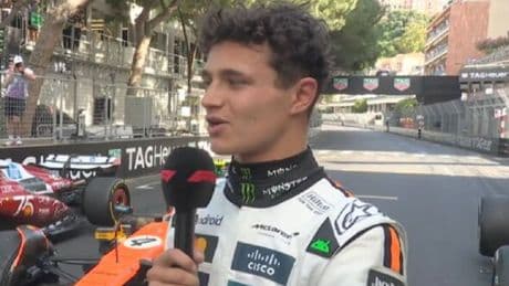 Lando Norris apologises to Jenson Button for comments after Monaco GP win