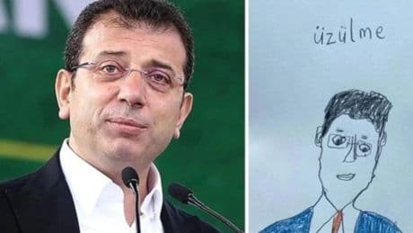 İmamoğlu, çocukların çizimlerini paylaştı: En güçlü kaynağım