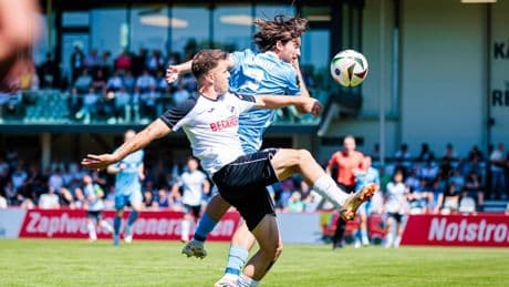 TSV 1860 München: Leberkäs mit Ketchup