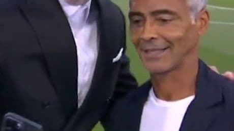Rio Ferdinand interrupts foreign Champions League broadcast for selfie with legend in last ever TNT Sports appearance