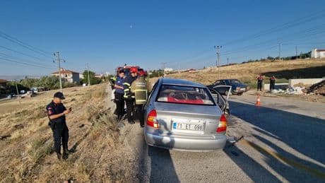 Kırıkkale’de iki otomobil çarpıştı: 2 ölü