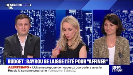 Budget : Bayrou se laisse l'été pour "affiner" - 19/07