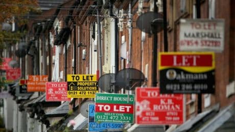 Rents reach record high as tenants pay over £400 more a month than five years ago