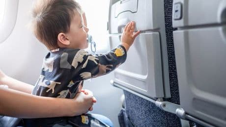 Mum's revenge on 'entitled' passenger who refused to sit next to baby on plane
