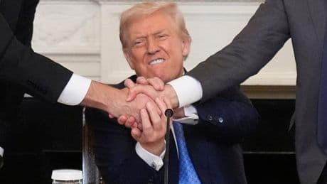 Trump touts his peace deal between ‘Aberbaijan and Albania’ – getting both countries’ names wrong